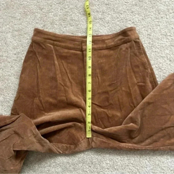 Sadie & Sage Wide Leg Brown Corduroy Pants Women’s Size M Style# AA472093 - Picture 8 of 16